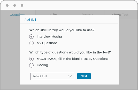 Truly custom tests
