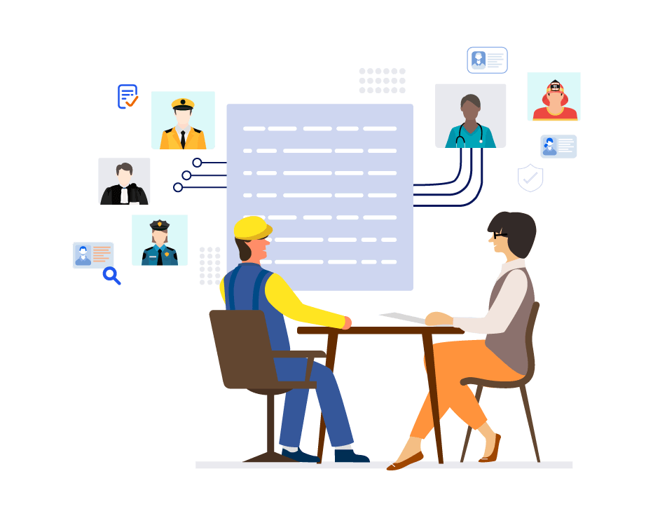 Recruit the most job fit candidates. Build your Winning Team.